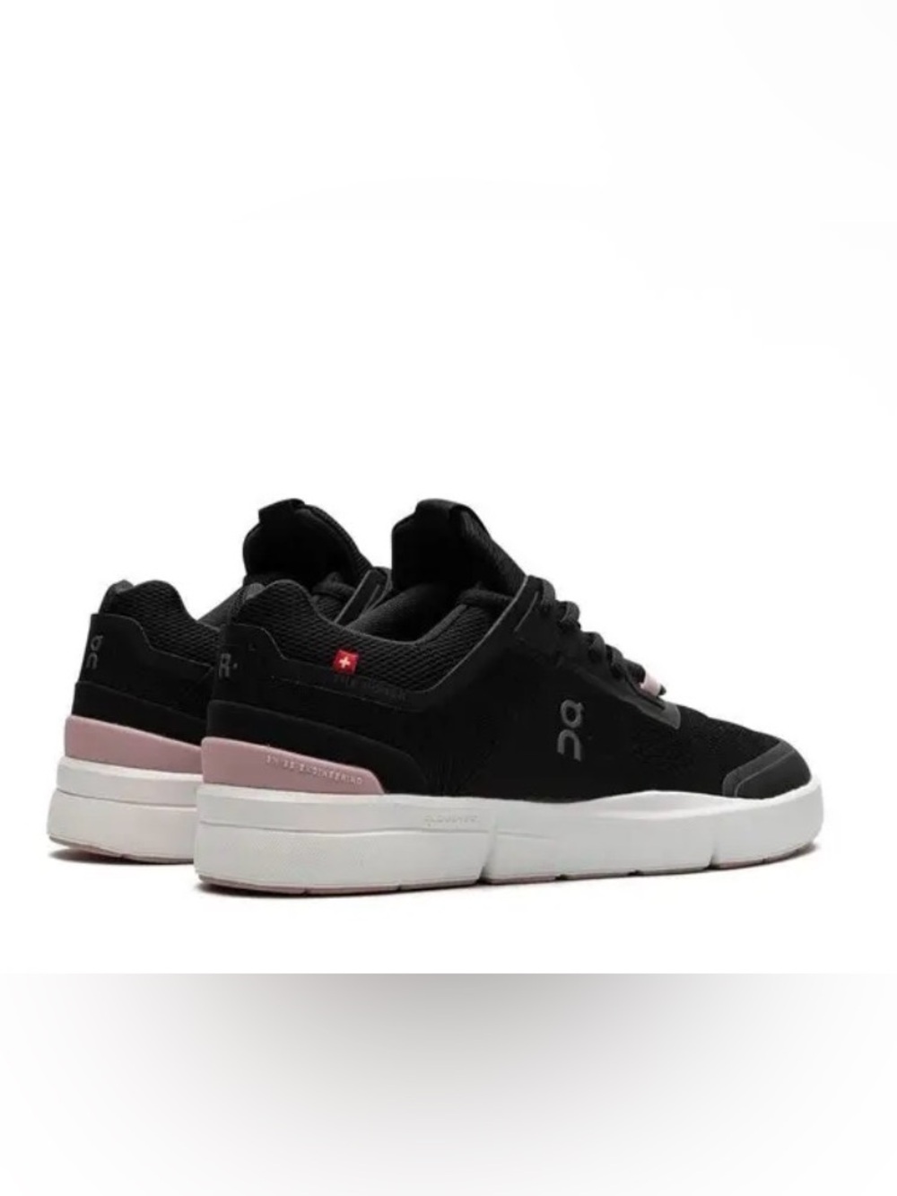 On Cloud The Roger Spin Zephyr Sneakers Black Women’s 8 NWT Comfort Shoes - Picture 3 of 10